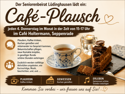 Cafe Plausch ohne Termin