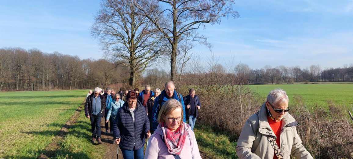 Menschen wandern