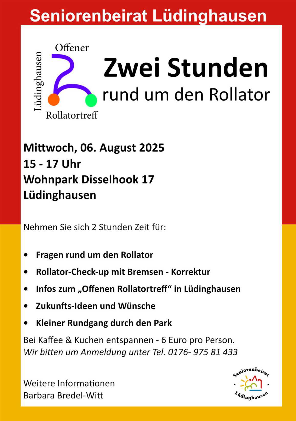 Einladung Rollatortag 2025