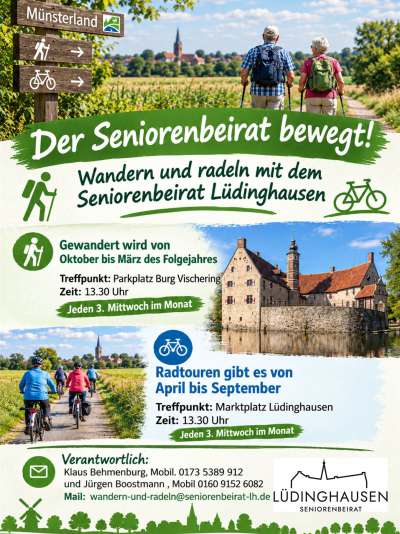 Wandern und Radeln